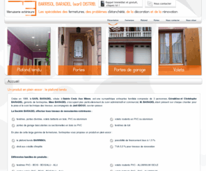 baradel-plafond.com: BARRISOL BARADEL  (SARL) DISTRIB., Volets - 68 - 67: fenetre
Volets, 68: fenetre, 67