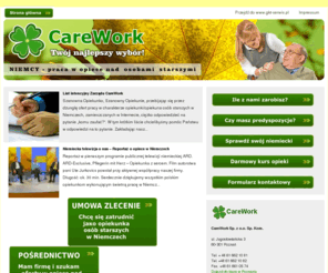 carework.pl: Carework - opieka Niemcy praca - opiekunki osób starszych w Niemczech
Praca w opiece nad osobami starszymi w Niemczech