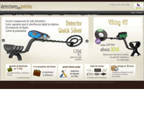 detectormetales.es: Detectores de Metales  Tienda online
Detectores de metales para ayudarte en la bsqueda de tu propio tesoro