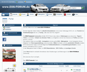 eos-forum.de: Portal - www.EOS-FORUM.de
Informationen und Diskussionen rund um das Volkswagen Cabrio EOS