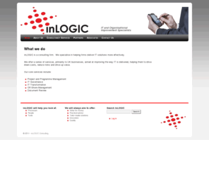 inlogiclimited.com: What we do - inLOGIC LimitedinLOGIC Limited | IT and Organisational Improvement Specialists
 InLOGIC Limited - IT and Organisational Improvement Specialists 