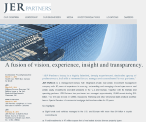 jerppip.com: JER Partners - HOME
J.E. Robert Companies, a fully-integrated global real estate investment management company with JER Partners, an established private equity investment manager.