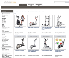 ellipticalmachine.com: Learn About Ellipticals at EllipticalsDirect.com
Elliptical Machine: EllipticalsDirect.com is the premier place for home and commercial elliptical information.