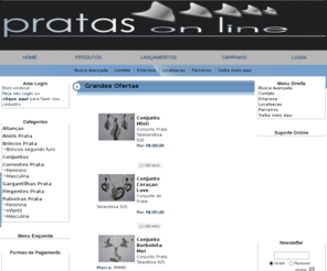 prataonline.com: Prata online
Joias em Prata e Ouro