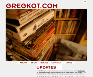 gregkot.com: Greg Kot: Author, Chicago Tribune Columnist, Sound Opinions Host
Greg Kot, Author, Columnist and Radio Host