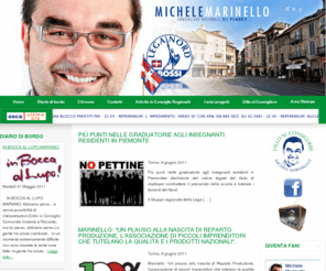 michelemarinello.com: Michele Marinello
Michele Marinello - Vice-Presidente del Gruppo Consigliare Regionale della Lega Nord del Piemonte