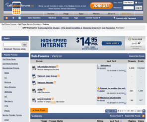 verizonforums.com: Verizon - Cell Phone Forums
Verizon - Verizon Discussion