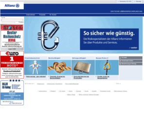 deutsche-lebensversicherung.net: DLVAG, Deutsche Lebensversicherungs-AG
Die Deutsche Lebensversicherungs-AG ist der Risikospezialist der Allianz. Informieren Sie sich über unsere Produkte und Dienstleistungen.