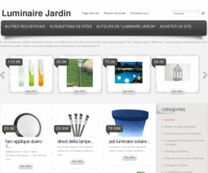 luminairejardin.fr: Luminaire Jardin
Luminaire Jardin