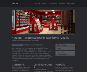 4dline.com: 4DLine
építészeti látványterv,látványtervezés,3d animáció,3d design,3d lakberendezés,3d látványterv,3d render,vizualizáció,épületfelmérés,családi ház látványtervek,látványterv készítés, belsőépítészet, virtuális modellezés, animáció, grafika, 3D, Virtuális modellezés, egyedi szerkezetek, bútorok, textúrák, fények, építészeti film, animáció, webdesign, kiadványszerkesztés, prezentáció, DVD, tervdokumentáció készítés, katalógus készítés, prospektus, beruházás támogatás, qtvr, panoráma, körpanoráma, reklámfilm, benapozás szimuláció, sketch, virtuális túra, terv feldolgozás, karakter animálás, karakter animáció