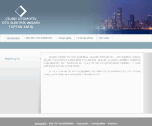 celebiotomotiv.com: _ÇELEBİ OTOMOTİV_            OTO ELEKTRİK AKSAMI TOPTAN SATIŞ - AnaSayfa
