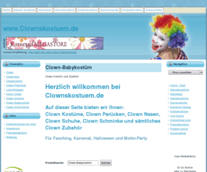 clownskostuem.de: Clown Kostüm und Zubehör
Clown Kostüm, Karneval Kostüme und Zubehör für Clown-Kostüme für Karneval, Fasching, Motto-Party oder Kindergeburtstag günstig online bestellen. 