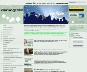 demografie.at: Zukunft erkennen - Zukunft gestalten - DEMOGRAFIE - JUDENBURG, KNITTELFELD
Zukunft erkennen - Zukunft gestalten - Regionalinitiative Demografie