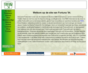 fortuna54.com: Welkom op de homepage van Fortuna54
Alles over fortuna54. Deze site is een eerbetoon aan het oude fortuna54. Deze site bavat behalve veel informatie ook een digitaal archief met tijdlijn. Ook is er een webshop aanwezig.