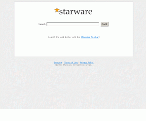 starware.com: Starware Toolbar: Features
