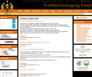 vvewijk.nl: Voetbalvereniging Ewijk
Van harte welkom op de site van voetbalvereniging Ewijk.