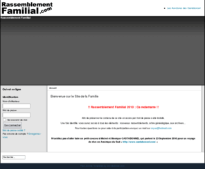 rassemblement-familial.com: Rassemblement Familial - Accueil
Rassemblement Famille.
