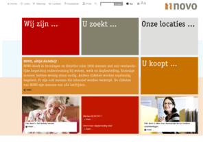 stichtingnovo.nl: NOVO
NOVO werkt heel praktisch en is goed toegankelijk. Als cliënt, familie of verwijzer moet u zo min mogelijk drempels ervaren in de contacten met NOVO. Zowel onze procedures als ons handelen zijn gericht op een vriendelijke, betrouwbare en efficiënte benadering.