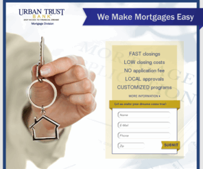 jacksonvilleloans.com: Mortgage Loans | Orlando - Jacksonville - Tampa | FL | Urban Trust Bank
Urban Trust Bank’s mortgages feature low rates, flexible terms, and the peace of mind in knowing that you will always get personalized service. Proudly serving Orlando, Jacksonville, Tampa, and surrounding areas of Florida. 