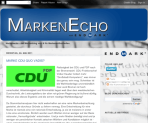 markenecho.de: Markenecho
Markenecho - der Markenblog von und für Markenenthusiasten.
