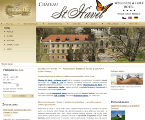 chateauhotel.cz: Zámecký hotel Chateau St. Havel - romantické ubytování na zámku v Praze 4 - Krč
Hotel Chateau St. Havel - zámecký hotel nabízí nadstandartní ubytování v klidné části Prahy 4 - Krč. Romantické ubytování na zámku Vám zpříjemní zámecká restaurace, nabídku hotelových služeb doplňuje 