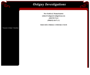 ostiguyinvestigations.com: Home
Enter a brief description of your site here.