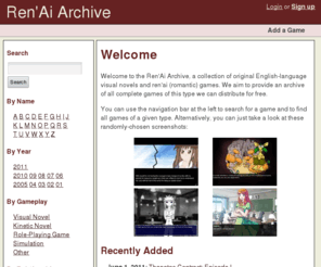 renai.us: Ren'Ai Archive : Home Page
