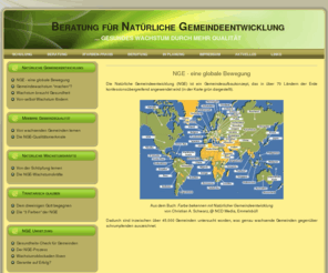 vision2inspire.net: NGE - eine globale Bewegung
Beratung für Natürliche Gemeindeentwicklung NGE