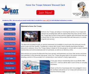 honorourtroopsfoundation.com: Honor Our Troops Discount Card
Discount Card for Veterans Savings