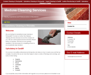 carpetcleaningpontypridd.com: Carpet Cleaning in Rhondda : Medusa Cleaning Services
For carpet cleaning in Rhondda or upholstery cleaning in Cardiff, give our company a call today. 