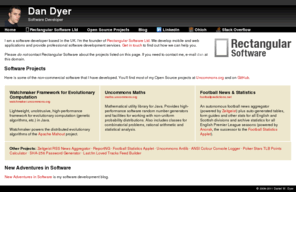 dandyer.co.uk: Dan Dyer
Dan Dyer - Software Developer