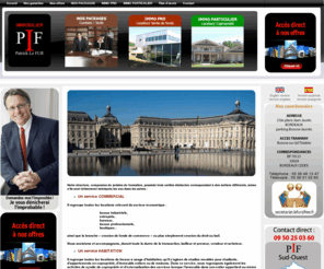 immobilier-entreprise-aquitaine.com: Bordeaux 33 Aquitaine Immobilier d'entreprise - PIF: Location et vente bureaux, commerces, entrepot, terrain pour les professionnels. Le site de conseil immobilier d'entreprise en ligne vous présente ses offres de location de bureaux, location d'entrepôts, de locaux commerciaux professionnels.
Location et vente bureaux, commerces, entrepot, terrain pour les professionnels.