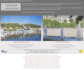 lespaceimmobilier.com: L'espace Immobilier  - Votre agence immobiliere à Porto vecchio en Corse
 Notre agence immobiliere vous accompagne dans vos projets immobilier en Corse du sud à Porto vecchio. Votre partenaire pour une vente ou un achat de terrain, de villa, ou une location estivale