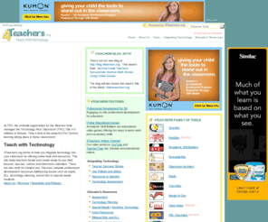 4teachers.org: 4Teachers : Main Page
4Teachers.org: Helping Teachers Integrate Technology into the Classroom.