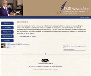 cmraccounting.com: CMR Accounting PSC ->  Welcome
acounting