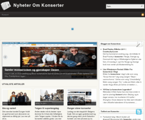 nyheteromkonserter.com: Nyheter om Konserter |
