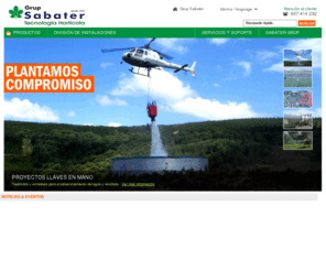 sabatergrup.com: Sabater Grup - Tecnología hortícola . Horticultura intensiva . Jardineria . Forestal
Horticultura intensiva, jardineria y forestal, riegos, invernaderos, maquinaria, enmacetadoras, mesas de cultivo.