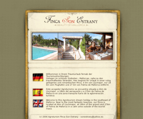 sonestrany.com: Mallorca Finca Son Estrany
