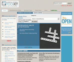 toolkit.com: Business Owner's Toolkit
