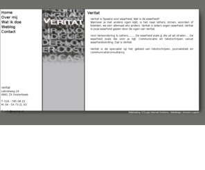 veritat.nl: Veritat
Joomla! - the dynamic portal engine and content management system