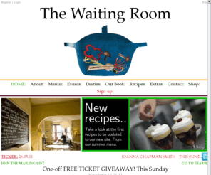 the-waiting-room.co.uk: The Waiting Room
Award winning - including Best Restaurant in the UK 2008 by The Vegetarian Society. Fresh, seasonal Menu. Organic, Fairtrade wines, beers, coffee. Observer Awards top 40 of all UK Restaurants.