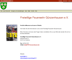 ffw-guenzenhausen.de: Freiwillige Feuerwehr Günzenhausen e.V.
