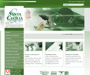 labsantacecilia.com.br: Laboratório Santa Cecília
