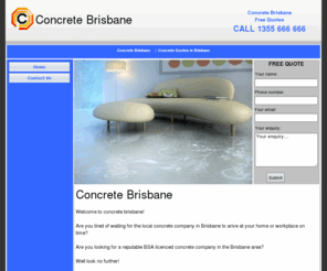 concretebrisbane.com: Concrete Brisbane
Concrete Brisbane, get a quote from 3 brisbane based concrete companies. 