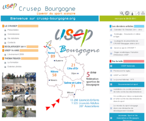 crusep-bourgogne.org: CRUSEP de BOURGOGNE
Comité Régional USEP de Bourgogne (Union Sportive de l’Enseignement du Premier degré)