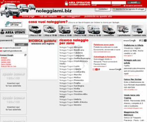 noleggiami.biz: Noleggio Furgoni Italia elenca le migliori offerte di noleggio furgoni e mezzi da lavoro - noleggiami.biz
offerte noleggio furgoni per regione, provincia e comune, furgoni di tutti i tipi piattaforme aereee e vele pubblicitarie