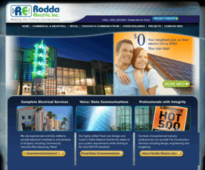 roddaelectric.com: Rodda Electric - Commercial Eletrical, Retail Eletrical, Insutrial Electrical and Data Communications, Solar Energy | Brentwood, California Contra Costa County, 94513
Rodda Electric and Solar are a leading experts in electrical and solar energy services. We install, maintain, service and design electrical and solar systems.