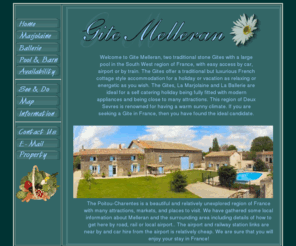 gite-melleran.com: Gite in France with pool and large play barn, Traditional stone Farmhouse 
Gite accommodation
Beautiful Gite in France with swimming pool and large play barn in Melleran, South West France. Ideal for French holiday, Children welcome.