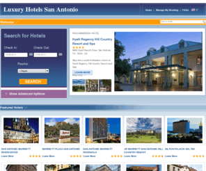 luxuryhotelsanantonio.com: Luxury Hotels San Antonio - Book Hotels in the Texan City of San Antonio
When Visiting Saan Antonio, you want to stay in style and comfort, we offer the best selection of luxury hotels in and around the city of San Antonio