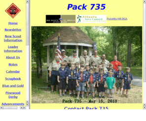 pack735.net: Pack 735
Cub Scout Pack 735 in Dallas Georgia